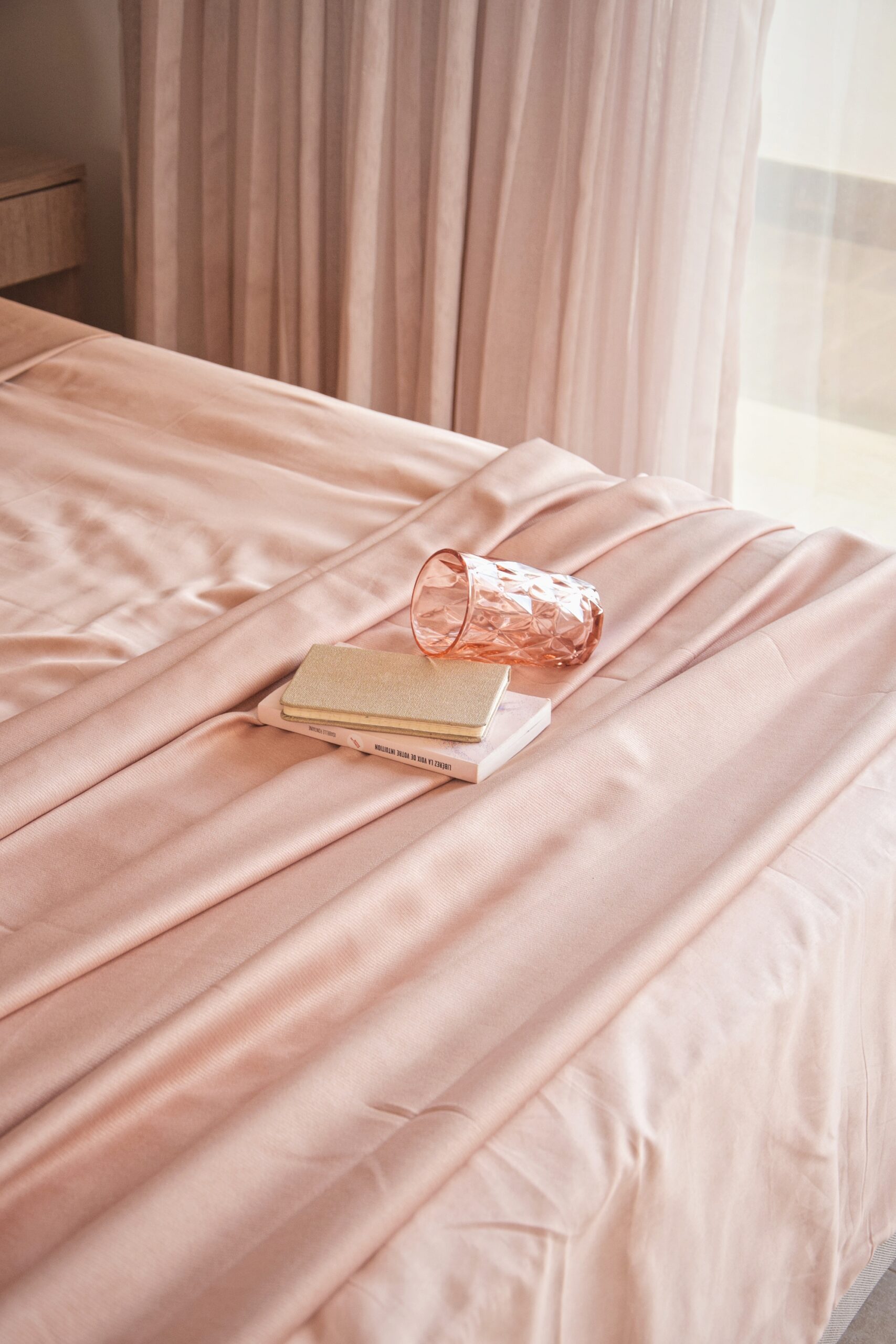 "Brume des montagnes": jeté de lit 100% gabardine de soie – Image 7