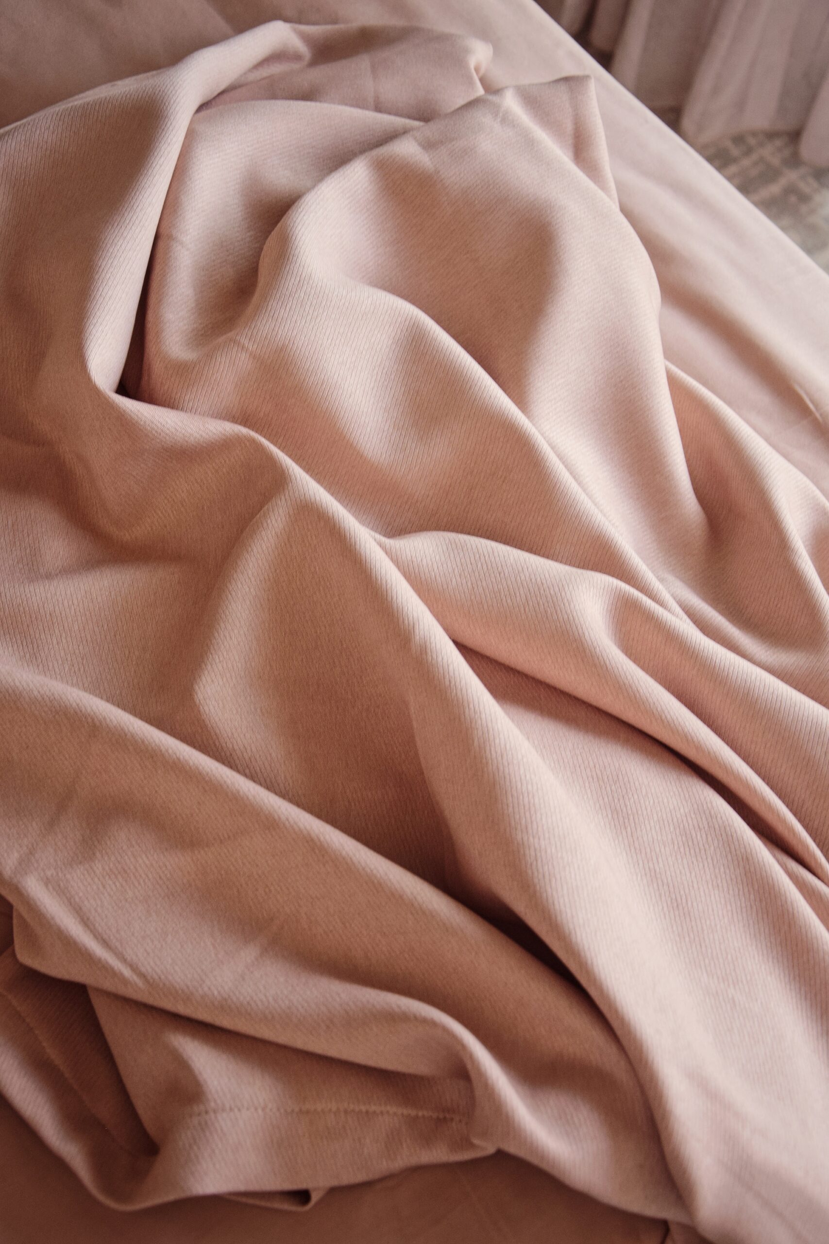 "Brume des montagnes": jeté de lit 100% gabardine de soie – Image 10