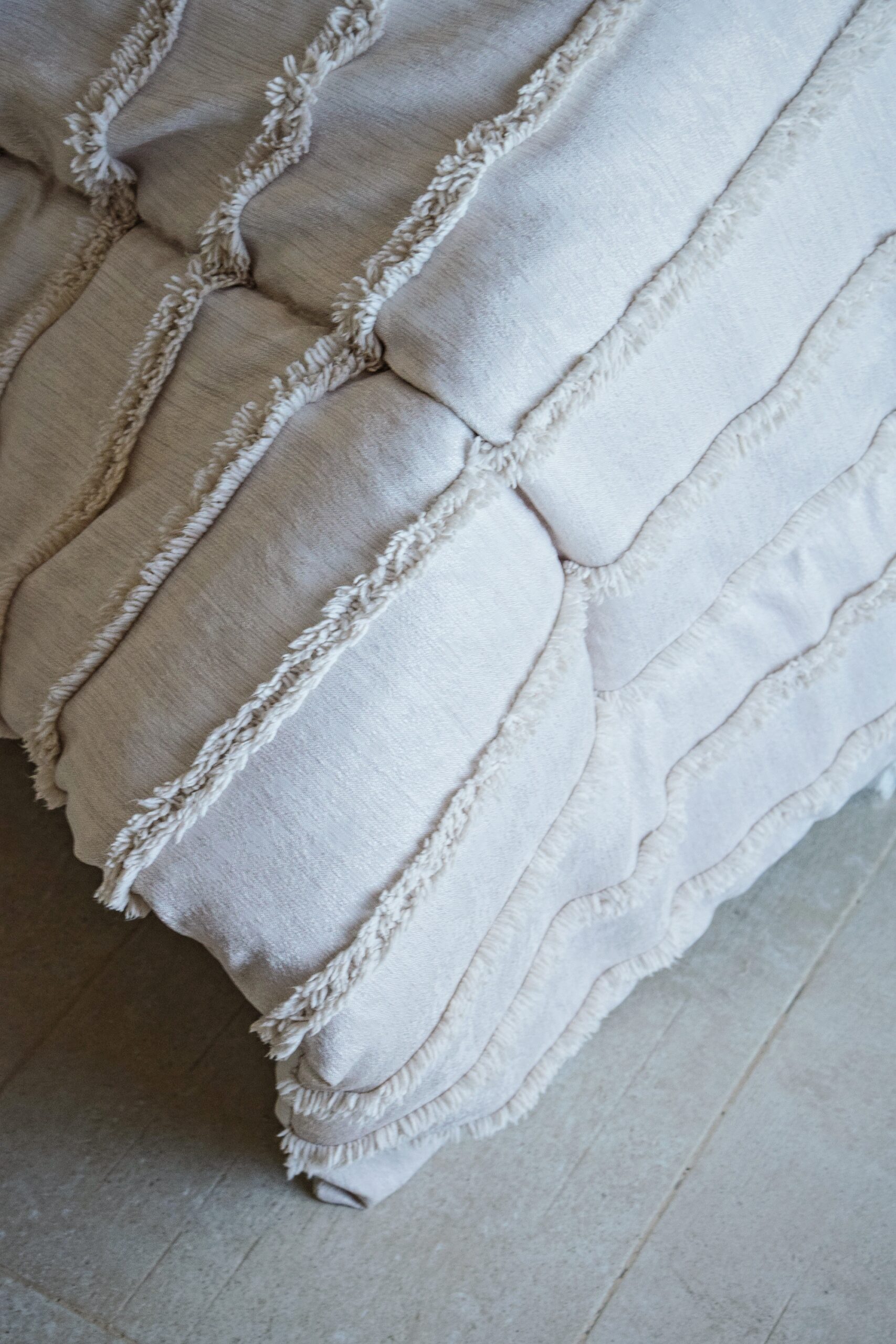 "Lignes de rêve": Couvre lit et deux taies d'oreiller – Image 5