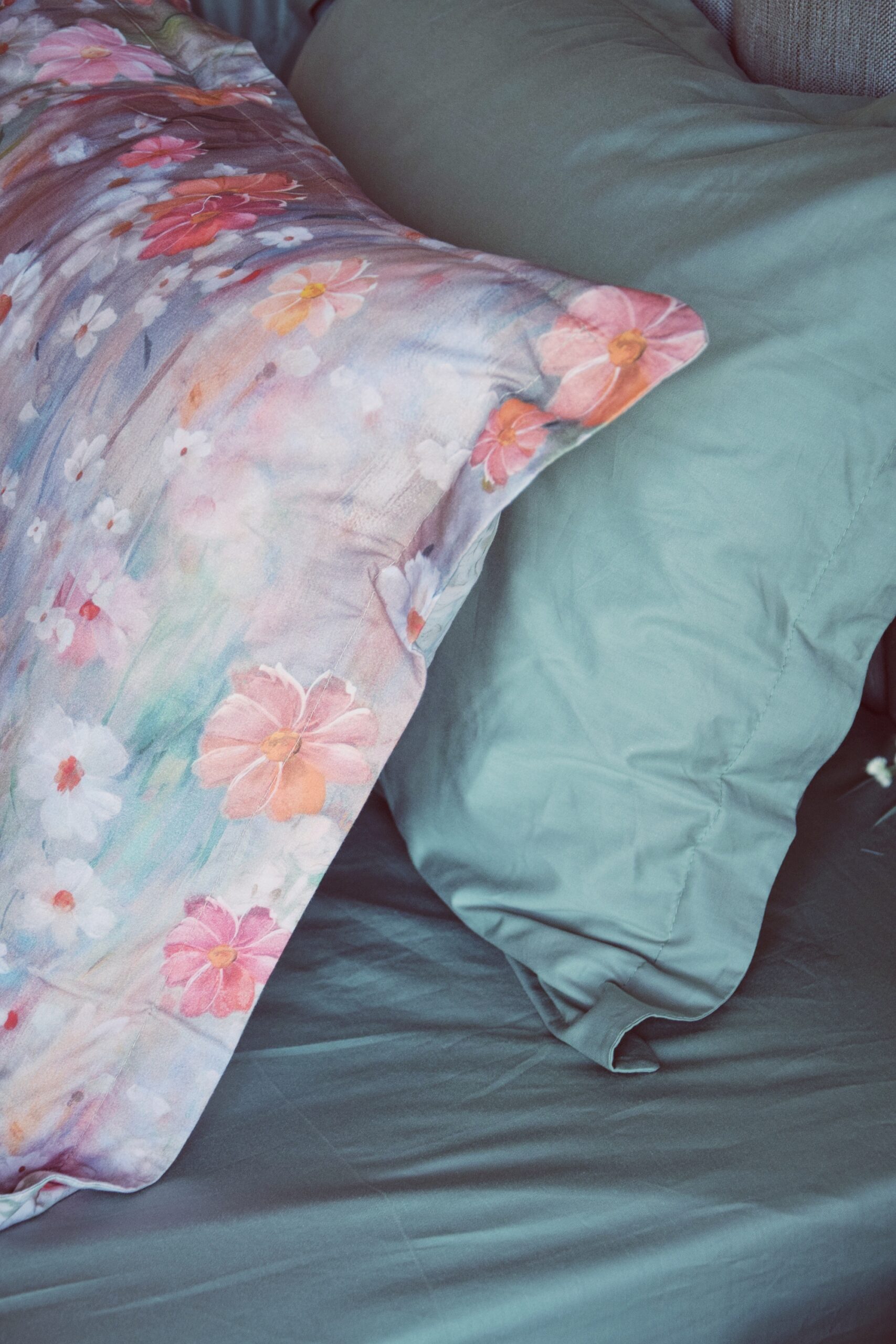 "Jardin d'hiver": Parure de lit hivernale 100% satin de coton – Image 5