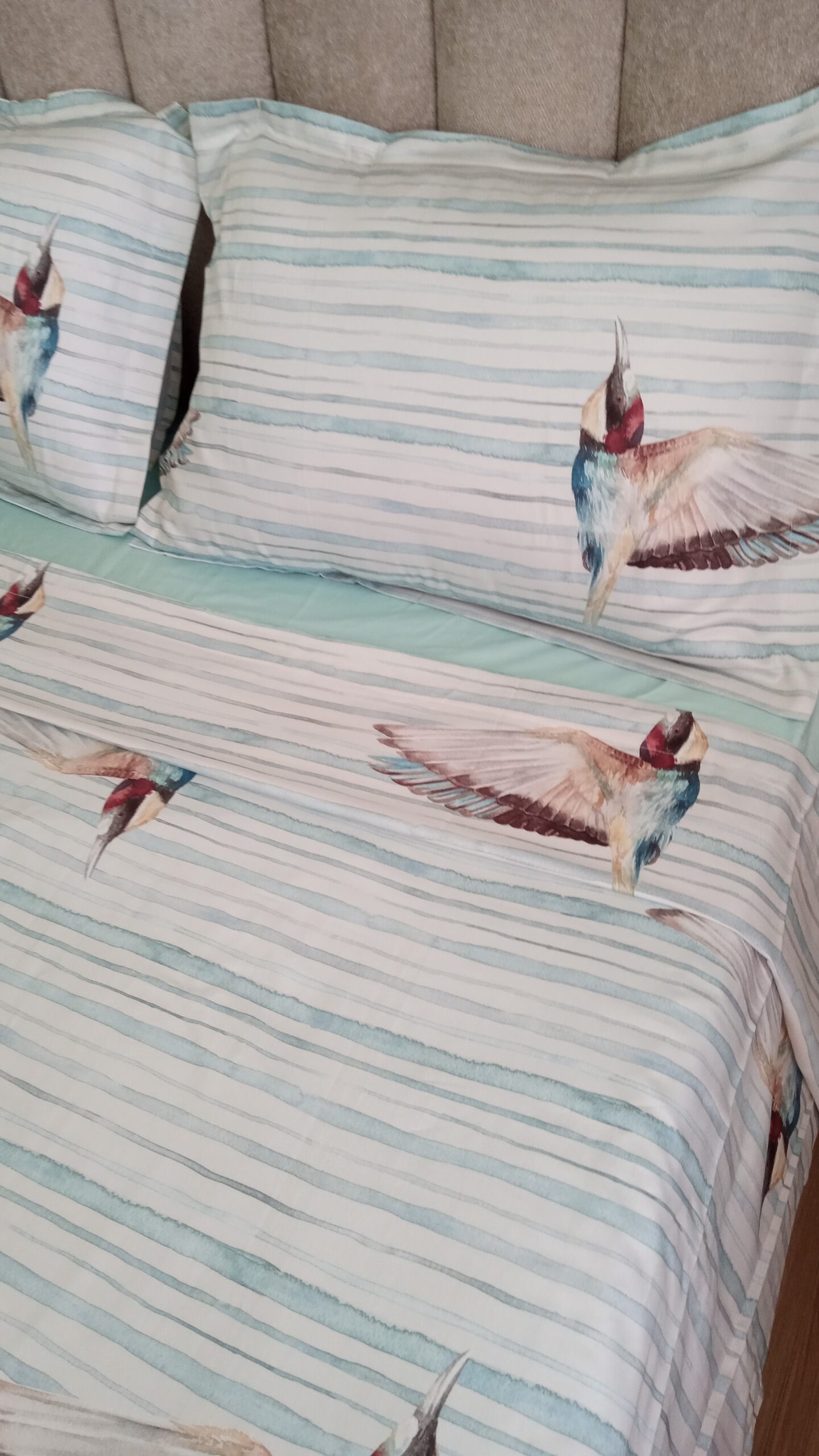 "Douceur et Evasion" parure de lit 100% satin de coton – Image 3